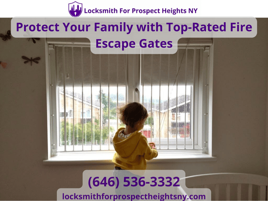 FDNY-Approved Fire Escape Window Gates