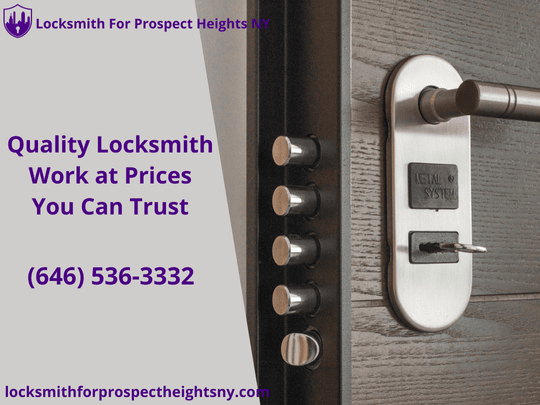 clear pricing at Locksmith For Prospect Heights NY
